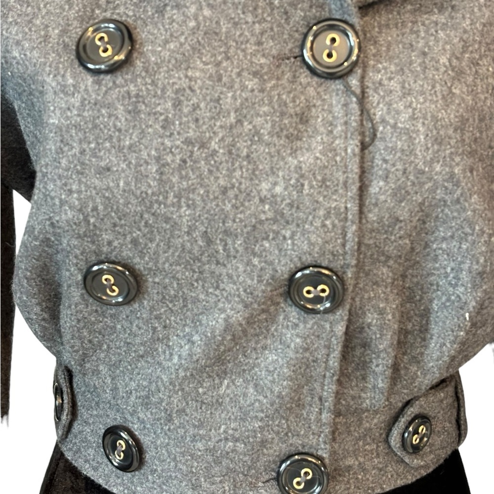 Dolce & Gabbana Gray Soft Balloon Sleeve Jacket 36 XS - Picture 10 of 16